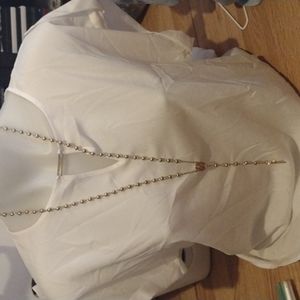 Gold necklace